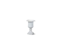 Outdoor Fiberglass Pot With Stand - White Color