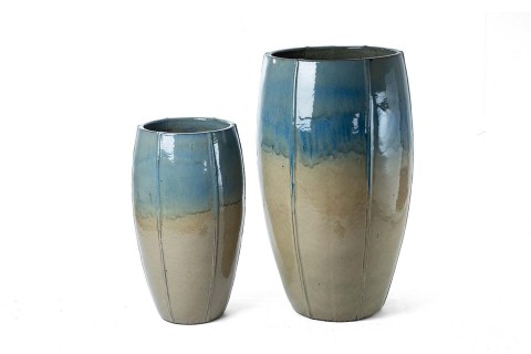 حوض سيراميك بيج  وأزرق