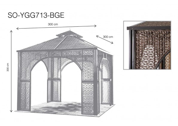 غازيبو مربع  بتصميم تراثي