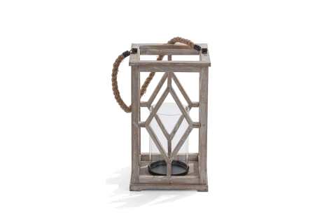 Wooden Lantern Holder 