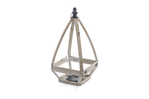 Wooden Lantern Holder 