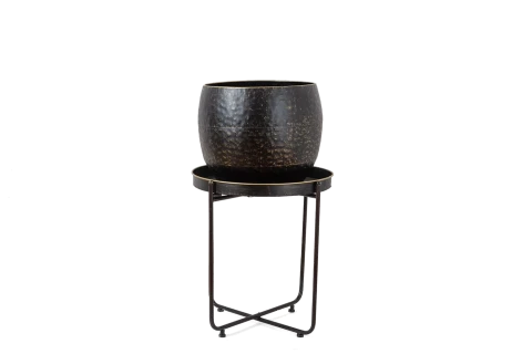 Steel Pot with stand