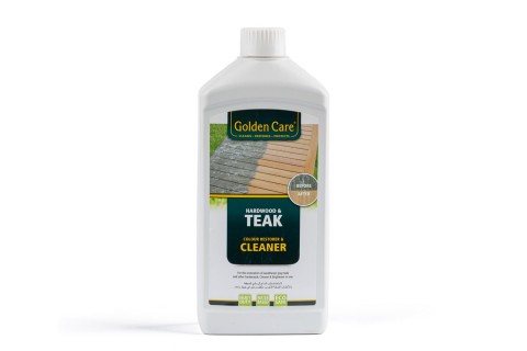  منظف خشب الساج الذهبي 1 لتر