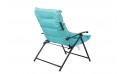 كرسي  ألمنيوم قابل للطي- أزرق
