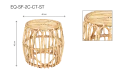 جلسة خارجية مع طاولة وسط