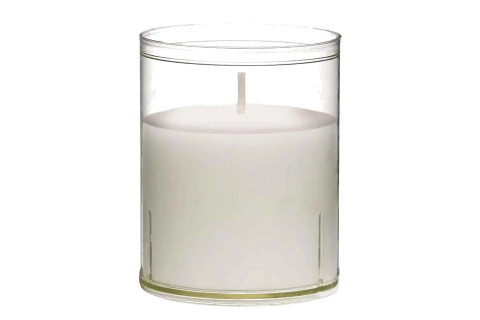  Candle in a Glass Bottle