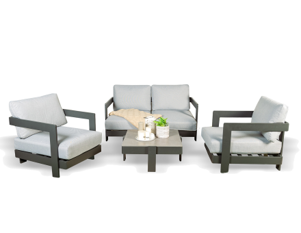   جلسة بوسيتانو الخارجية مع طاولة وسط - 4 أشخاص 