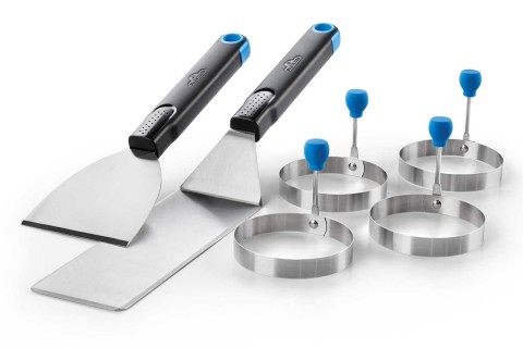 مجموعة أدوات الإفطار نابليون مع 4 حلقات بيض