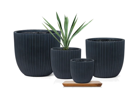 Fiber clay Pot