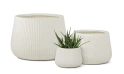 Fiber Clay Pot 