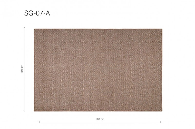 سجاد خارجي  - اللون بني