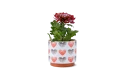 حوض سيراميك بتصميم قلوب  