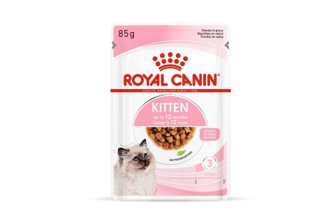 كيس طعام رطب انستينكتف للقطط الصغيرة من رويال كانين -  85 جم كيس طعام رطب انستينكتف للقطط الصغيرة من رويال كانين -  85 جم