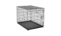 قفص بباب واحد للكلاب من ميد ويست، 42  × 28  × 30  إنش