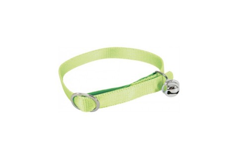 طوق نايلون للقطط من زولكس، أخضر، 30 سم
