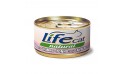 طعام معلب بلحم التونة مع الربيان للقطط من لايف كات -  85 جم 
