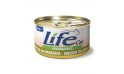 طعام معلب بفيليه الدجاج والاستاكوزا للقطط من لايف كات  - 85 جم 