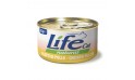 طعام معلب بفيليه الدجاج للقطط من لايف كات  -  85 جم 
