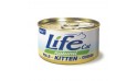 طعام معلب للقطط الصغيرة بالدجاج الطبيعي من لايف كات ، 85 جرام