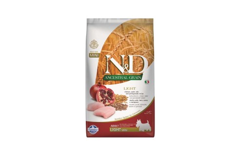 طعام جاف ان دي بالدجاج والرمان للكلاب من فارمينا - 2.5 كغم