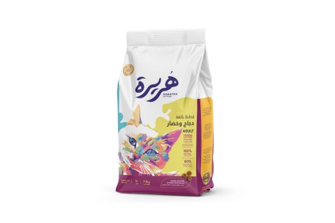 طعام جاف مع الدجاج والخضراوات للقطط البالغة من هورايرا -  7 ..