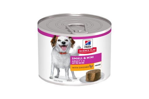 طعام معلب ساينس بلان بالدجاج للكلاب البالغة الصغيرة والصغيرة..