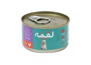 طعام رطب جيلي بالدجاج للقطط الصغيرة من لقمة - 85 جم