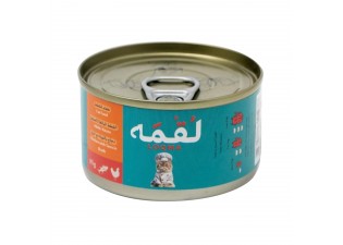 طعام رطب بالدجاج والتونة في المرق للقطط من لقمة - 85 جم