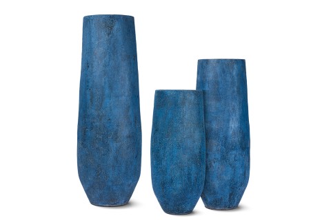 حوض تيراكوتا - أزرق معتق