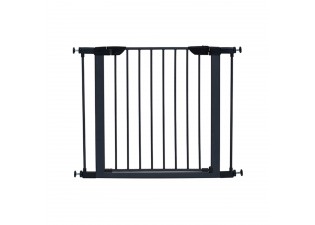 بوابة الحيوانات الأليفة الصلبة جرافيت من ميدوست - ارتفاع 29 × عرض 29.5-38 (قابل للتعديل) بوصة