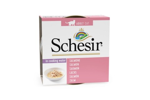 طعام رطب معلب بالسلمون للقطط من شيسر، 85 جرام