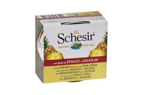 طعام معلب بالدجاج والاناناس للكلاب من شيسر -  150 جم 