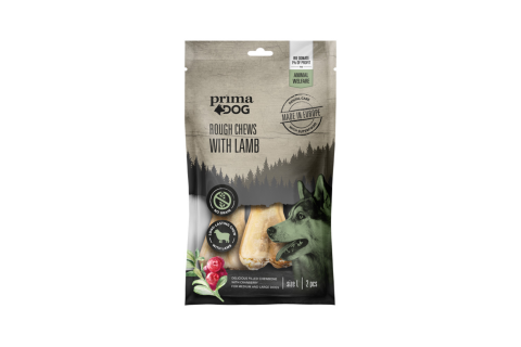 PrimaDog Rough Chews مع لحم الضأن والتوت البري للكلاب - 140