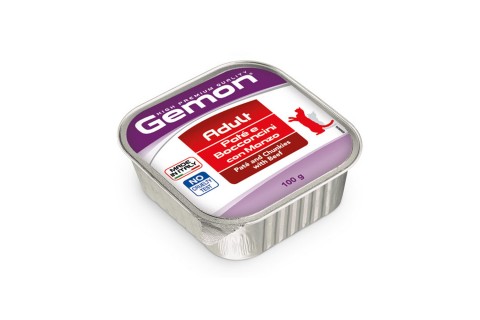 طعام القطط الرطب من جيمون باتيه أند تشانكيز مع لحم البقر - 1..