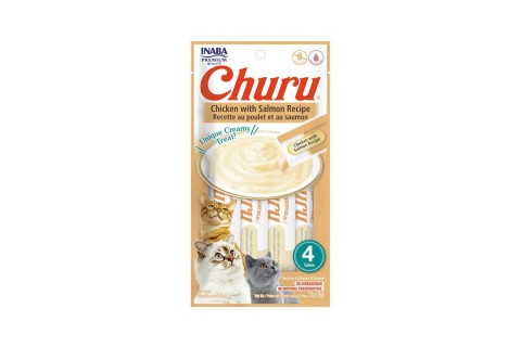 وصفة دجاج إينابا تشورو مع سمك السلمون - مكافآت القطط القابلة..