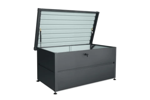 High Line Metal Cushion Box 500L - Black