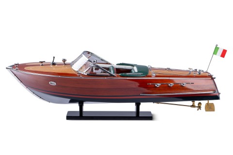 مجسم قارب ريفا أريستون الخشبي 