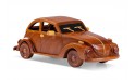 نموذج سيارة فولكس فاجن بيتل خشبي