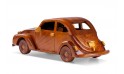 نموذج سيارة فولكس فاجن بيتل خشبي