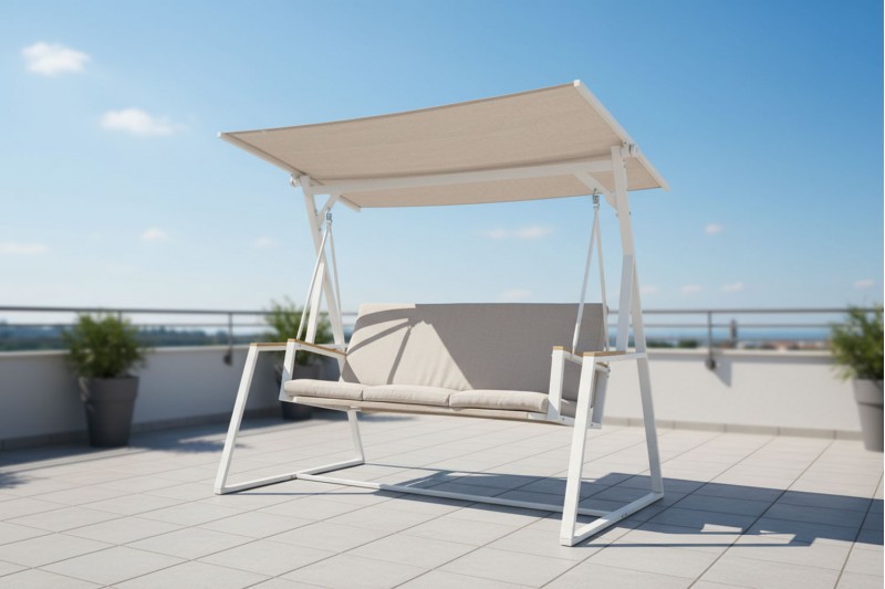 أرجوحة معدنية - 3 مقاعد