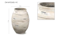 مزهرية سيراميك 