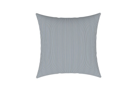  وسادة جانبية مخططة أزرق 