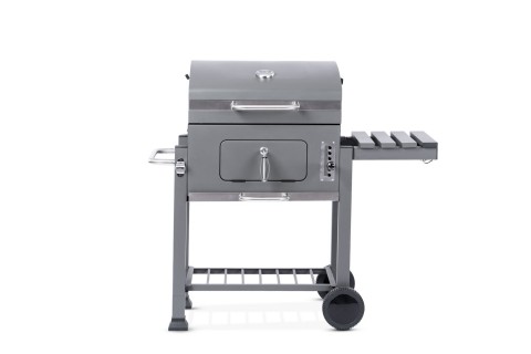 شواية الفحم 61 سم - مع رف جانبي معدني