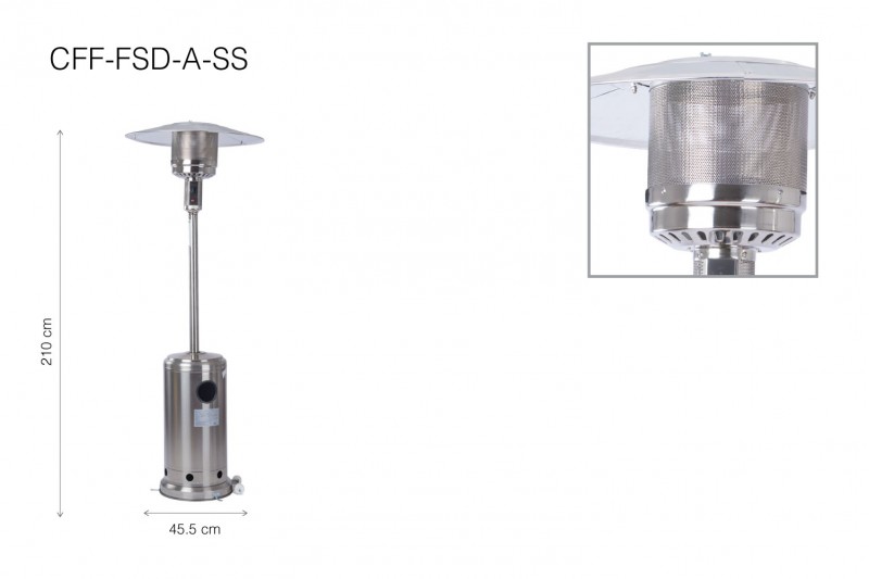 مدفأة غاز خارجية