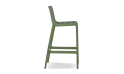 High Plastic Chair – Olive Color