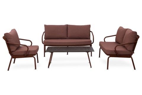  جلسة مونت سانت الخارجية مع طاولة وسط - 6 أشخاص