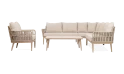 Linea Outdoor Corner Seating Set With A Coffee Table – 7 Persons