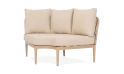 Linea Outdoor Corner Seating Set With A Coffee Table – 7 Persons