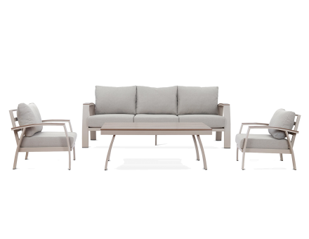 جلسة أيرو الخارجية مع طاولة وسط - 5 أشخاص 