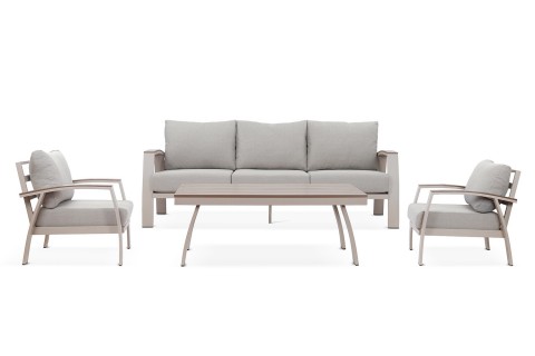 جلسة أيرو الخارجية مع طاولة وسط - 5 أشخاص 